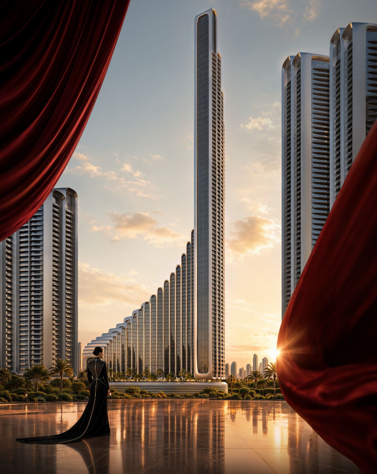 Mercedes Benz Iconic Tower - 2BR Royal Suit 4