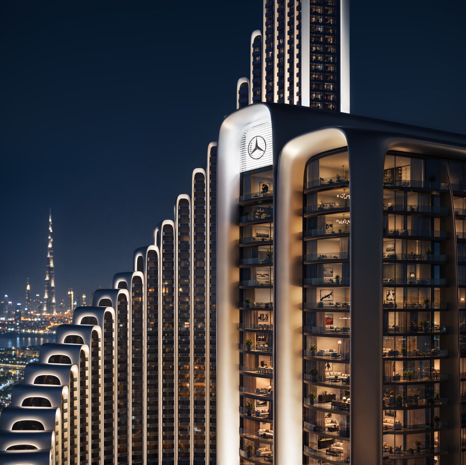 Mercedes Benz Iconic Tower - 2BR Royal Suit 2